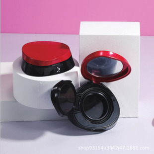 Manufacturer Supplies Round Triangle Air Cushion Box 15g Liquid Foundation Bb Cream Air Cushion Empty Box Cosmetic Packaging Material Container Wholesale