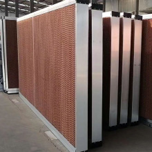 批发不锈钢水帘墙一体式水帘墙水帘纸养殖专用空调降温水帘工厂