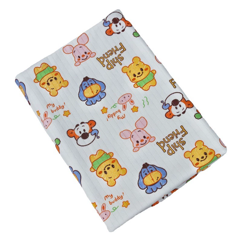 Детский водонепроницаемый, моющийся, дышащий матрасик из бамбукового волокна с рисунками в японском и корейском стиле для детской кроватки