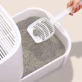 霍曼 Коробка для кошачьего мусора первого класса полностью закрыта, не выявляя большой полузавиделенный кошачий песок, чтобы предотвратить брызги и пах