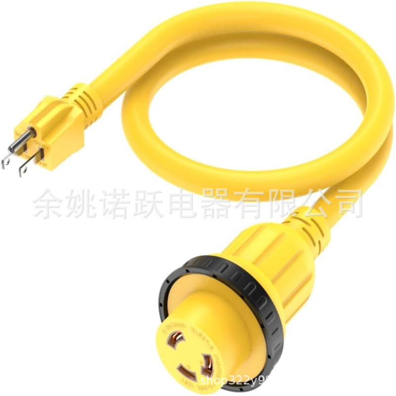 3ft 30 Amp to 15 Amp 110V Marine and Rv Adapter Cord 3ft 30 Amp to 15 Amp 110V Marine and Rv Adapter Cord