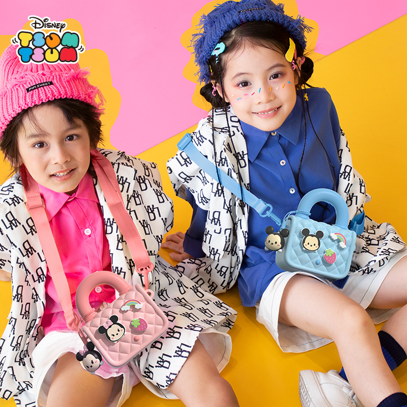 Bolsa de almacenamiento digital portátil suelta para niños bolso de hombro impermeable encantador diseño original fresco mochila image 5