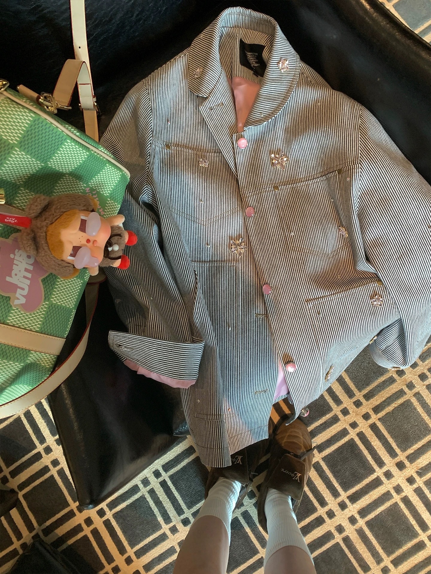 Denim autumn design retro jacket