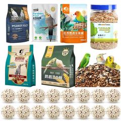 オウムの餌、虎皮、玄鳳、牡丹鳥の餌、鳥のおもちゃ、ミミズ、五色黍、通草球、ペット