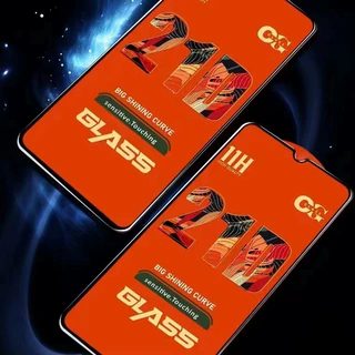 适用红米redmik30钢化膜k40手机膜note9全屏10丝印21d屏幕保护膜