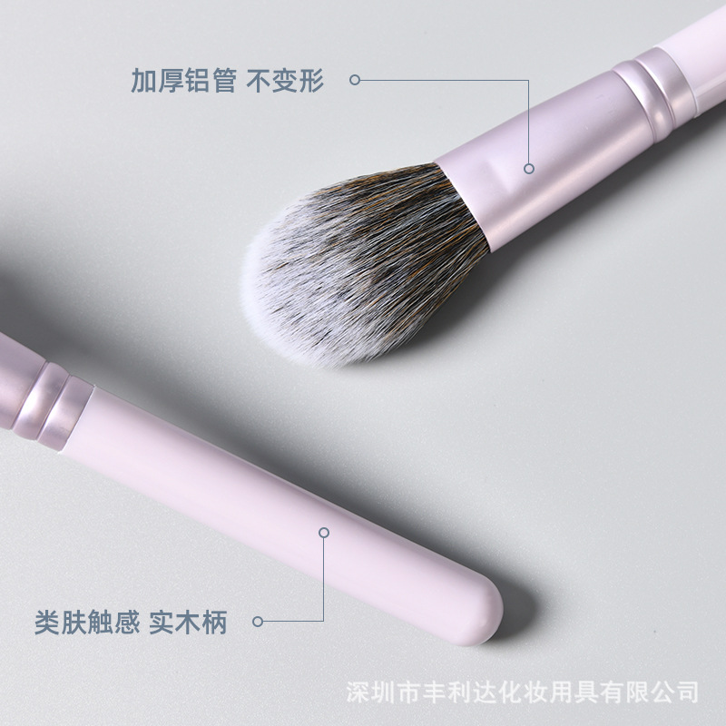 10 nuevos productos de belleza en polvo suelto, mini cepillo, rubor, juego de pinceles de maquillaje, cepillo de sombra nasal, almacenamiento para principiantes, venta al por mayor transfronteriza