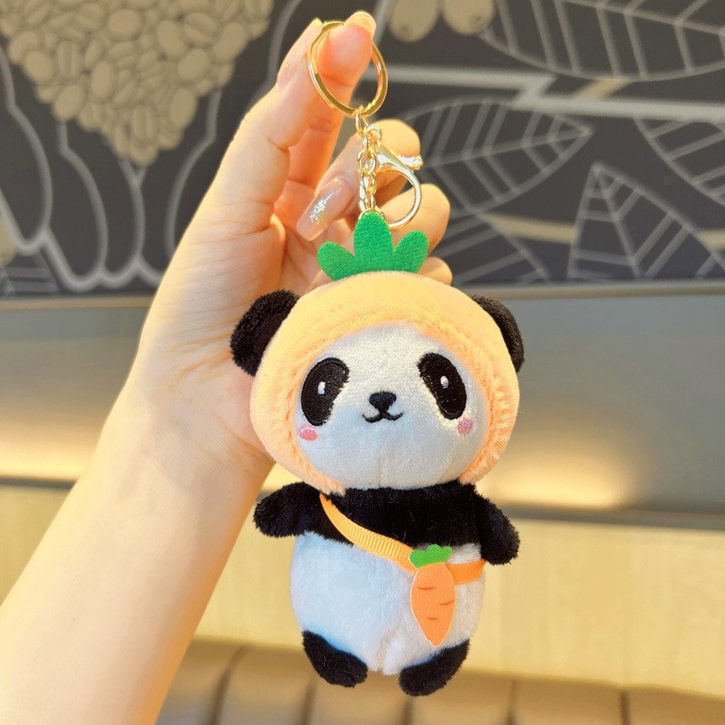 ぬいぐるみのかわいいアクセサリーのぬいぐるみのペンダント卸売りのおもちゃの子供のかばんの漫画の子供の鍵は子供の機械をつかみます。