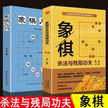 象棋入门杀法与残局功夫象棋书籍棋谱入门教程运动改造大脑训练基