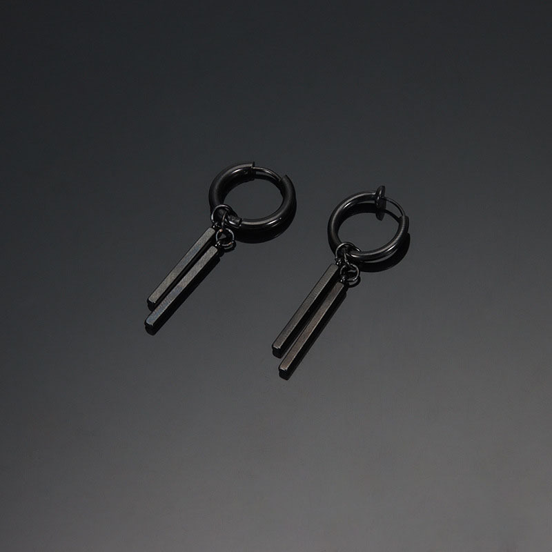 X380-C (Black double-sided ear clip single)