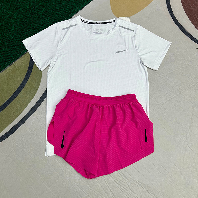 Deportes de velocidad seca camiseta de mangas cortas traje de entrenamiento de atletismo running fitness baloncesto ropa deportiva maratón hombre y mujer