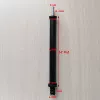 A1 handle 141MM-M6 iron screw exposed 18-20MM black