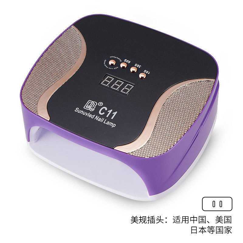 Lámpara de manicura de diamante 308W de alta potencia de manicura horneada UV luz de terapia de luz de velocidad de pegamento de manicura seco máquina de terapia de uñas transfronteriza