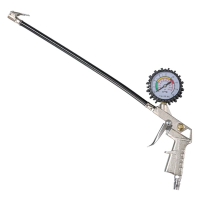 Air Pressure Gauge Tire Pressure Gauge High-Precision Mechanical Tire Pressure Gun Digital Display Tire Pressure Monitor Machine Hydraulic Pressure Gauge Inflation Gauge (Air pressure gauge/tire pressure gauge) - mechanical-tire-pressure-gun
