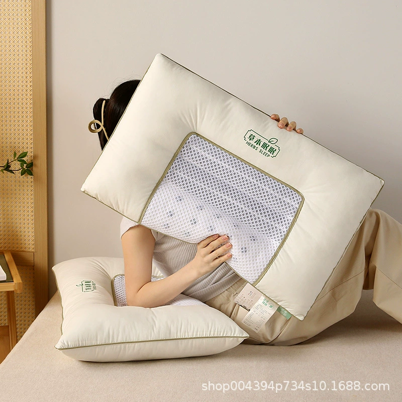 Трава Кассия жесткая подушка подушка шейный отдел позвоночника помогает спать Официальный флагманский магазин гречка не разрушает домашнюю пару