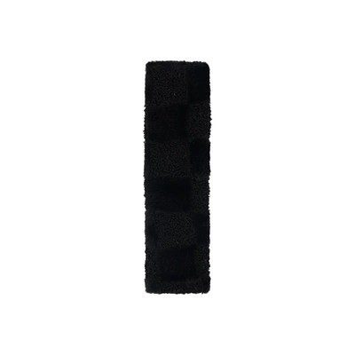 Blue Rain Car Seatbelt Shoulder Pad Simple Car-Use Soft Anti-Strangling Protective Cover for Autumn and Winter Car Shoulder Protection (Seat belt shoulder pad) - beautiful-personality-shoulder-pad-black