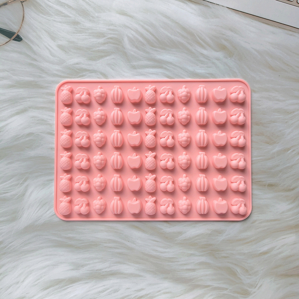 66 Fruit Pineapple 329 chocolate molde de silicona adecuado para molde de dulces molde de horneado de galletas DIY