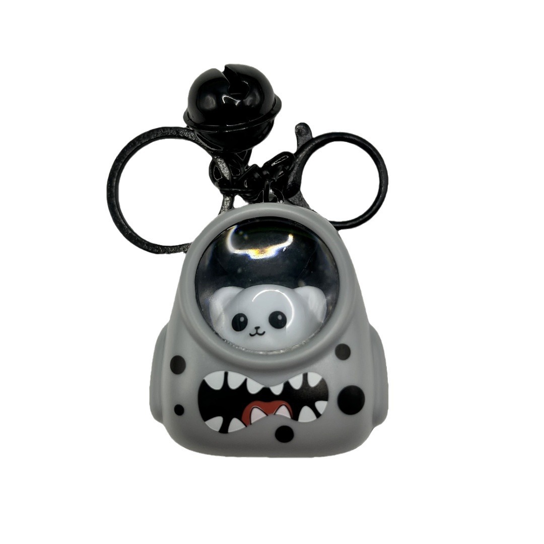 Nuevo gato bolso de noche lámpara llavero bolso colgante luz de atmósfera en línea pareja llavero regalo