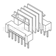 EF16��ѹ����Ƶ��ԴBOBBIN�Ǽ���ʽ���7+7-1624