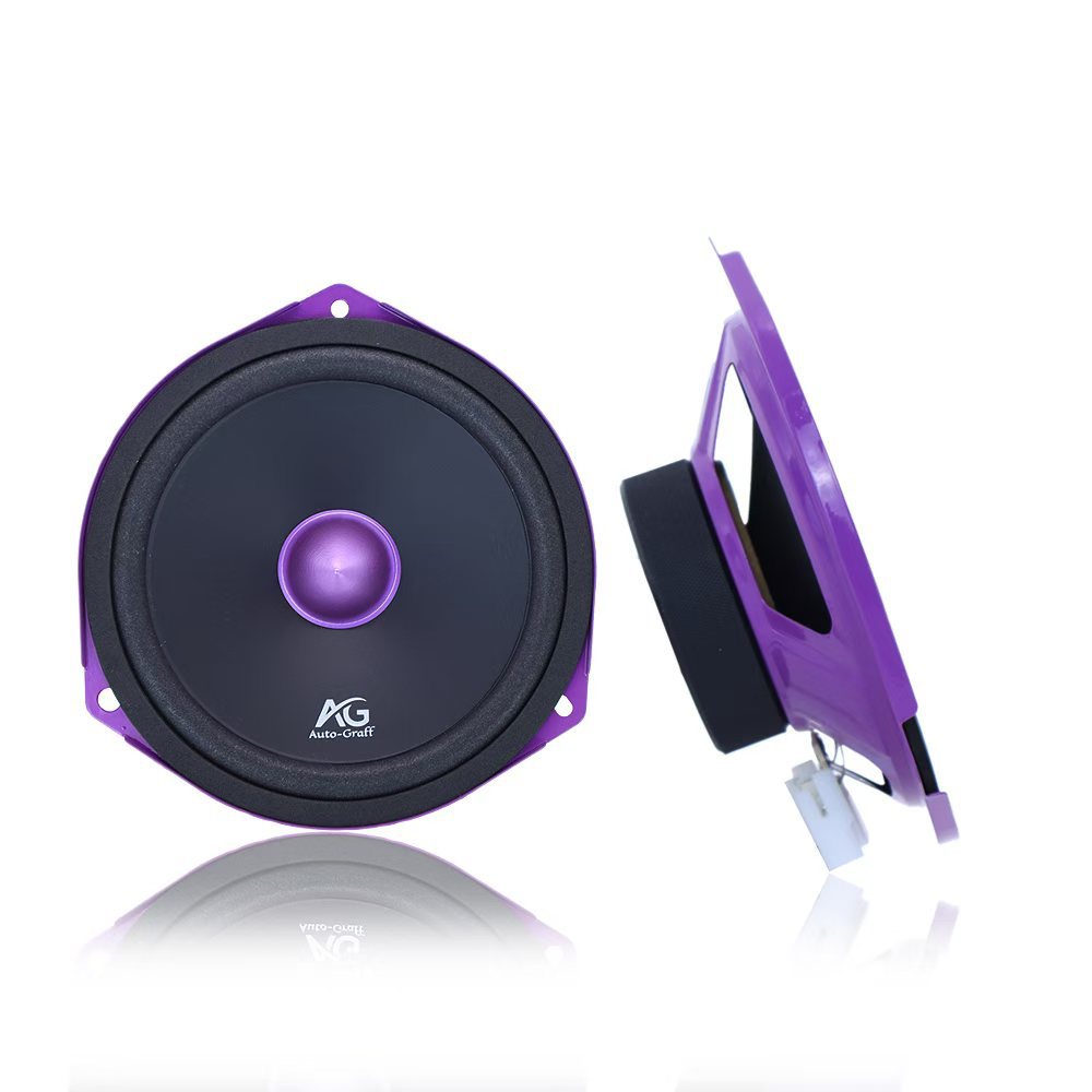 Car Audio Modification 6.5inch Coaxial Speaker Triangle Mid-Bass Car-Mounted Modified Speaker Ag-P6.0