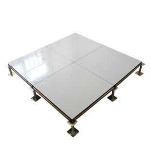 ☥ Ceramic Surface All-Steel Anti-Static Suspended Floor Tile Anti-Static Floor Computer Room Movable Floor Ivory White 60