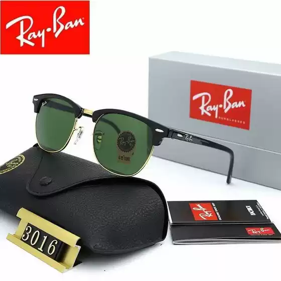 New Classic Cross-Border Foreign Trade Rice Nail Men's and Women's Glass Sunglasses Cross-Border E-Commerce Sunglasses