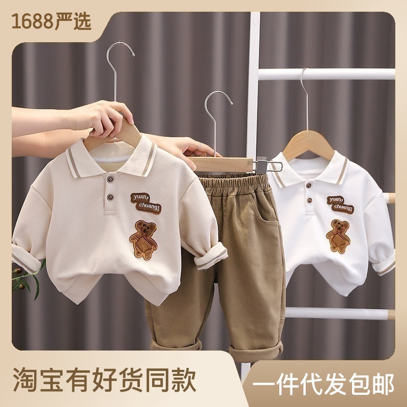 autumn fashionable cartoon long-sleeve