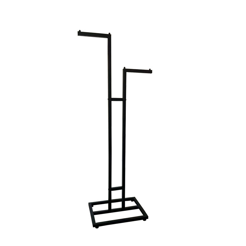 Clothing Store Display Rack Double-Layer Floor-Standing Combination Clothes Rack Clothes Rail Men's and Women's Clothing Store Shelf Display Rack