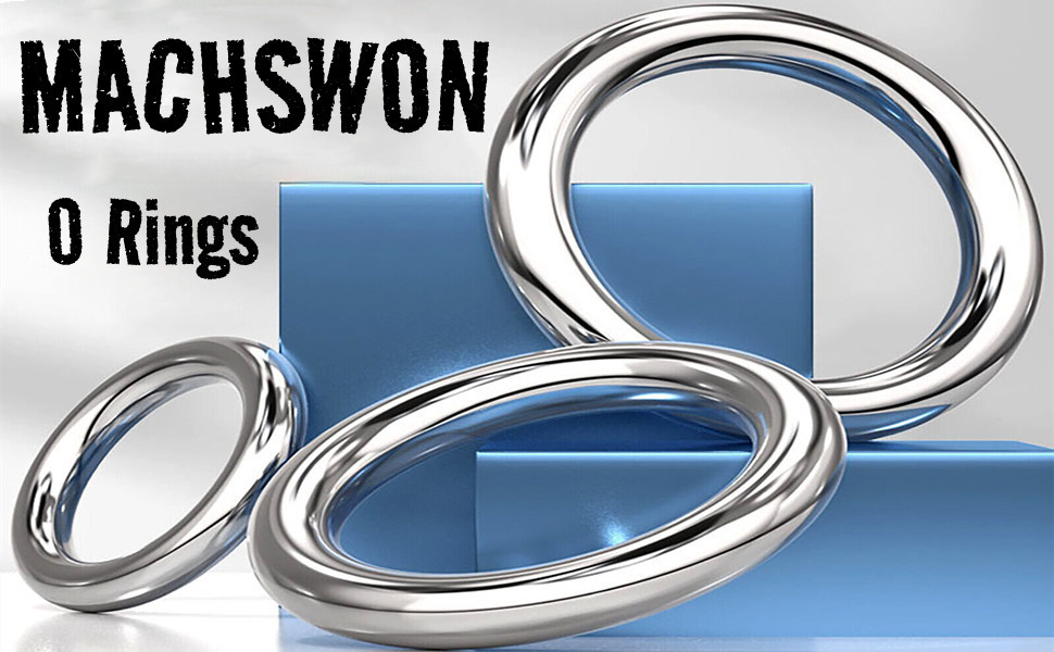 Metal Lock Ring for Men, 50mm Inner Diameter Foreskin Restraint Ring, Non-Vibrating Cock Ring — detail image 2