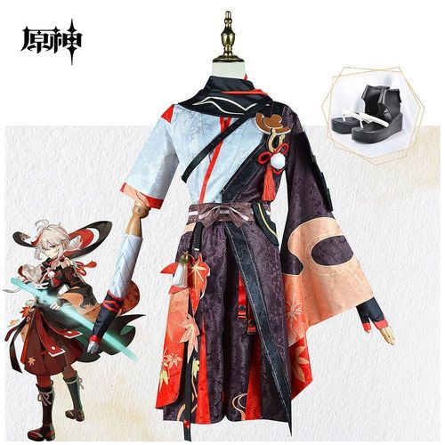 Genshin Impact cos costume Inazuma Castle Maplehara Manyo cospaly anime costume clothes game C suit full set