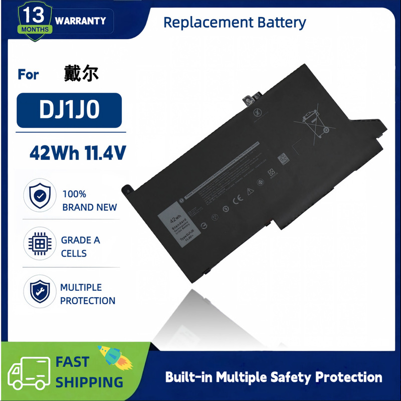 Suitable for Dell Latitude 7280 7290 7390 7480 P28S P73G DJ1J0 battery Suitable for Dell Latitude 7280 7290 7390 7480 P28S P73G DJ1J0 battery