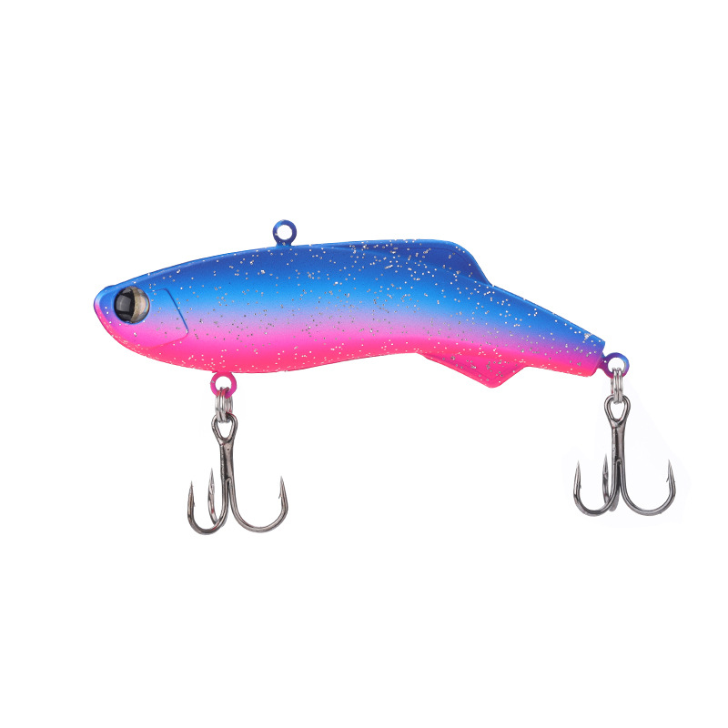 Señuelo de dios de silicona transfronterizo VIB, capa de natación completa, vib de silicona, vibración de fuerte ruido, búsqueda de lubina, cebo falso de pozo negro