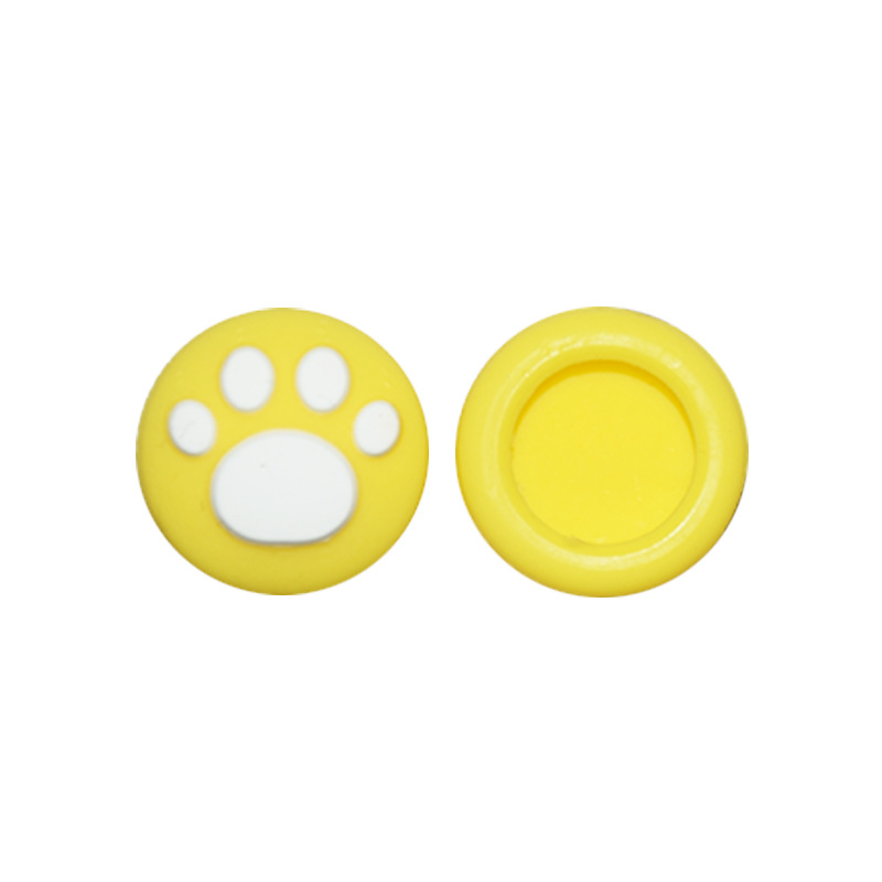 Joycon Rocker Cap interruptor garra de gato tapa de la manija izquierda y derecha Lite garra de gato de silicona protector Rocker cap