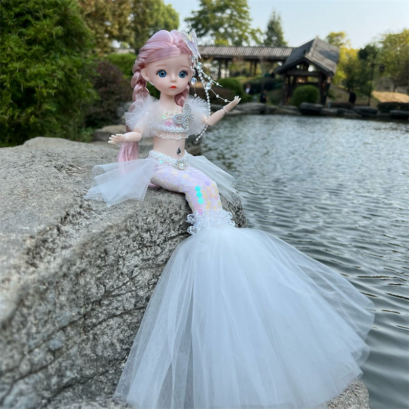 Doll, children's toy, 12 inch, mermaid, Birthday gift
