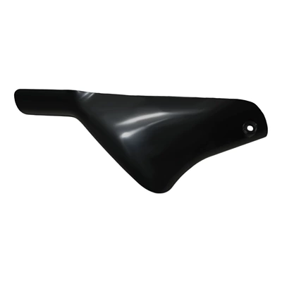 Ninja Zx6R Shell 00-02 Ninja: Motorcycle Fender - front-mudguard-left-small-panel-black