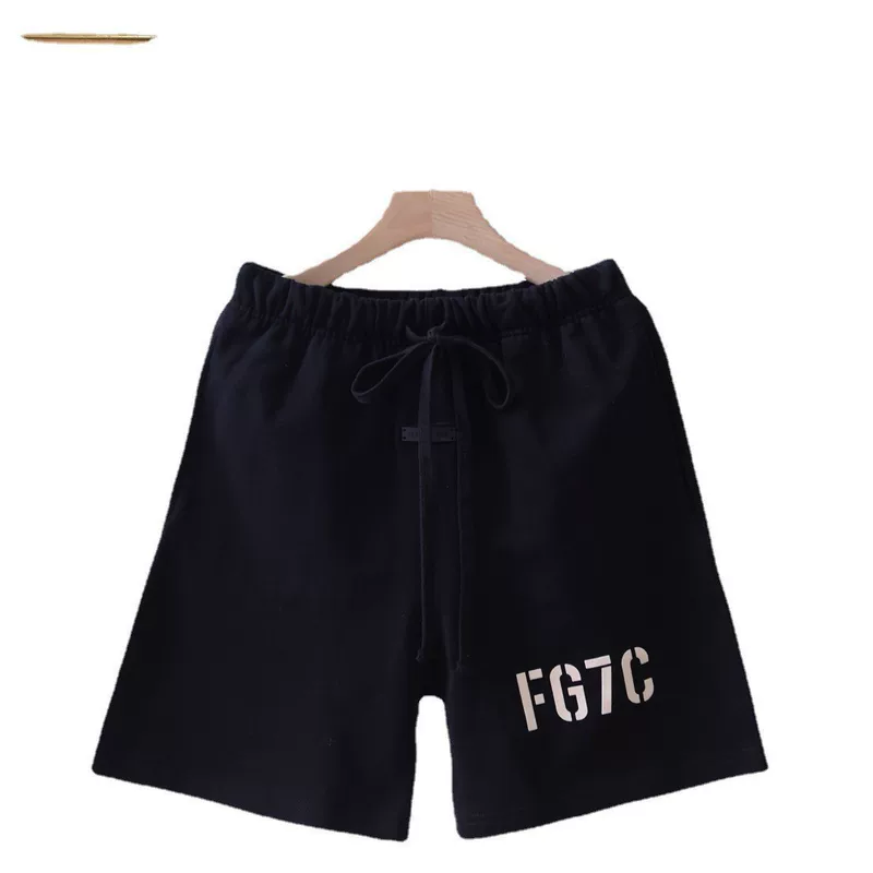 FOG25 новый летний стиль FEAR OF GOD ESSENTIALS американский модный бренд спортивно-распространенные шорты для мужчин и женщин