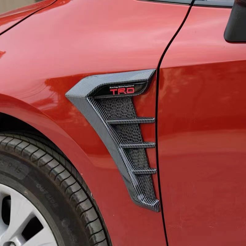 Car Simulation Shark Gill Fender Wing Modification Car Sticker Shark Fin Decorative Sticker Sealing Sticker Dropshipping