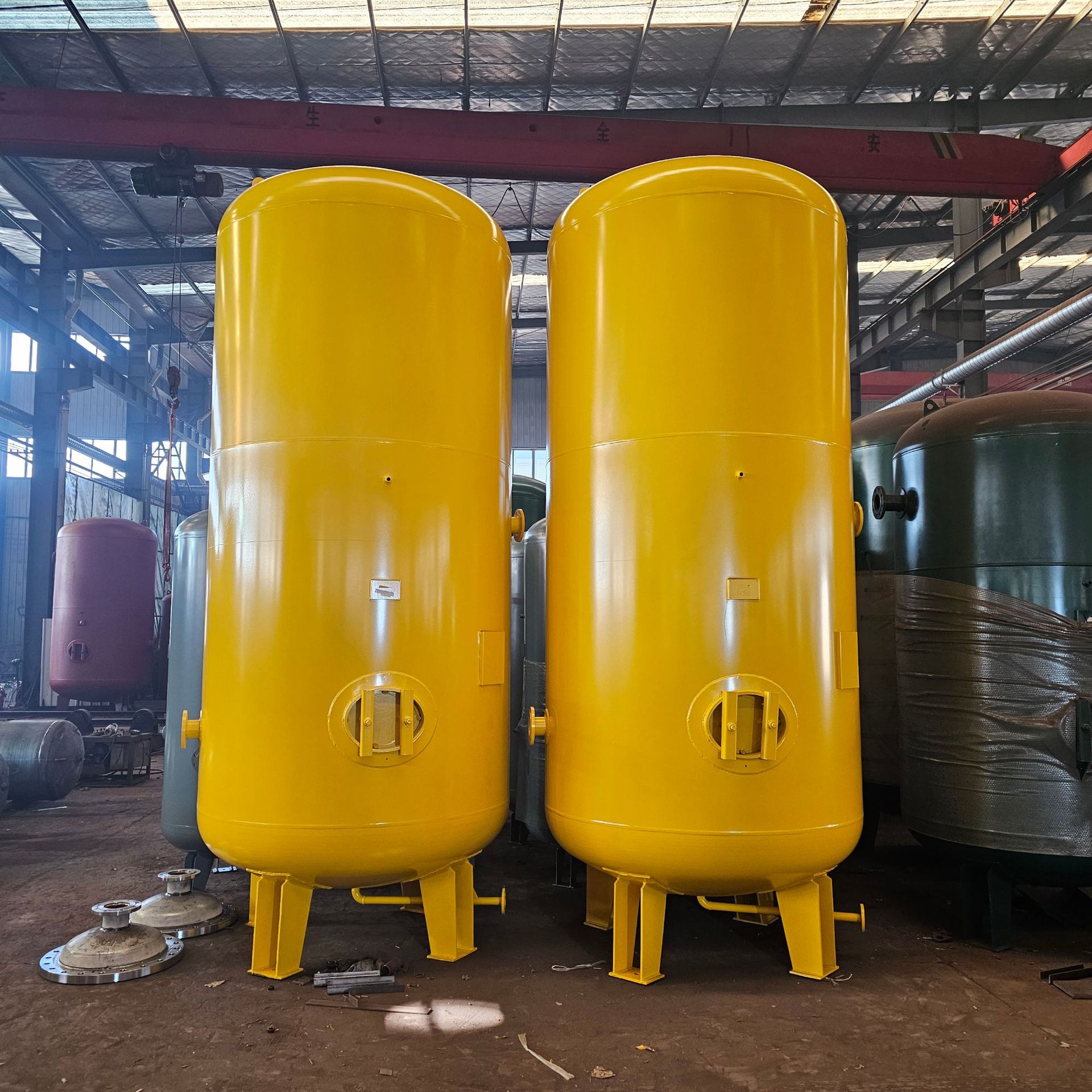 碳钢材质工业氮气储气罐大容量工业储气罐支持耐腐蚀高压储气罐