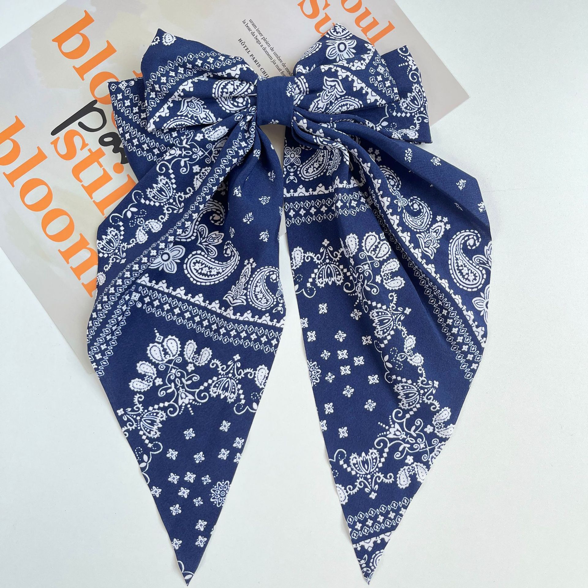 네이비 블루 프린트