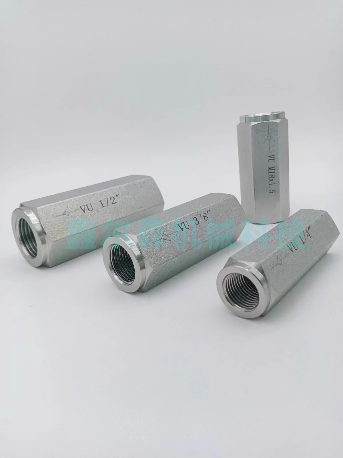 VU-16-01/NPT3'4  VU-08-03/NPT1/4 VU-12-G1/2液压单向阀