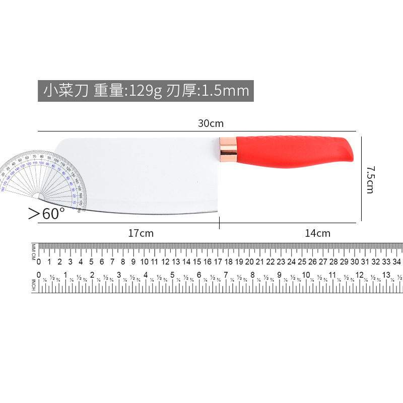 Juego de cuchillos de cocina Cuchillo de cocina Cuchillo de chef Cuchillo de pan Cuchillo de fruta