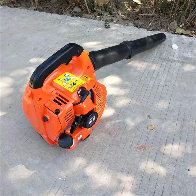 Máquina portátil de succión de hojas de gasolina soplador de succión de doble propósito soplador de nieve de succión de hojas de caída soplador de pelo de mochila