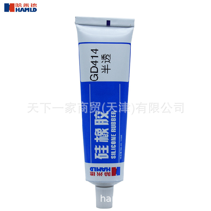 单组份室温硫化硅橡胶哈米德GD414 硅胶密封胶100克支装