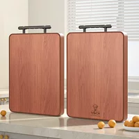Double-sided antibacterial cutting board sandalwood from natural wood, increased thickness, wholesale