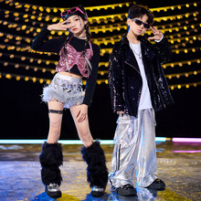 �����ͯ������ͯ��ɫ��Ƭ��װ�ݳ���Ůͯ����hiphopԪ�����ݳ�װ