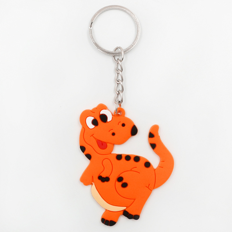 Cartoon Style Dinosaur Synthetics Keychain display picture 5