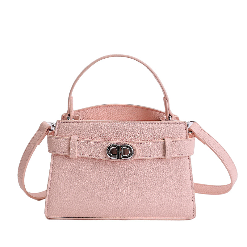 Textura de alta calidad nicho bolso de mano pequeño bolso de mujer nuevo ligeramente lujoso estampado lichi bolso Kylie bolso de mochila de estilo exterior