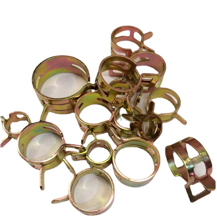 厂家供应喉箍65Mn卡箍Q673-B钢带型环箍QC/T621管箍水管油管手捏