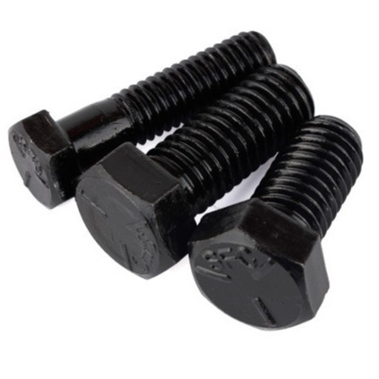 A10美制外六角螺栓8级发黑1/4美标大螺丝