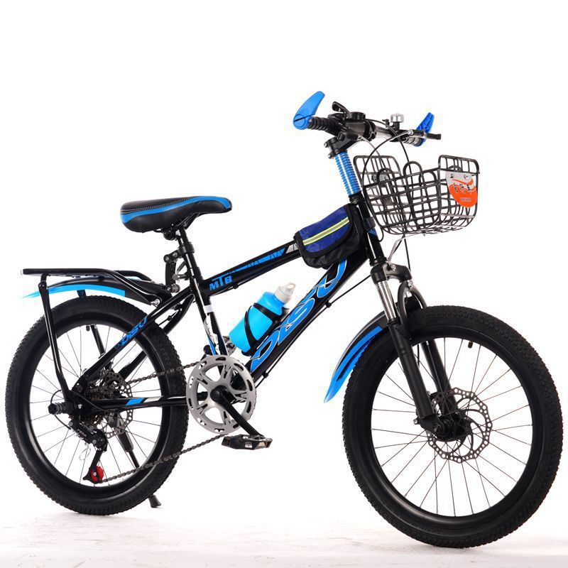 Shock-absorbing bike shifter (brake handle), set disc brake