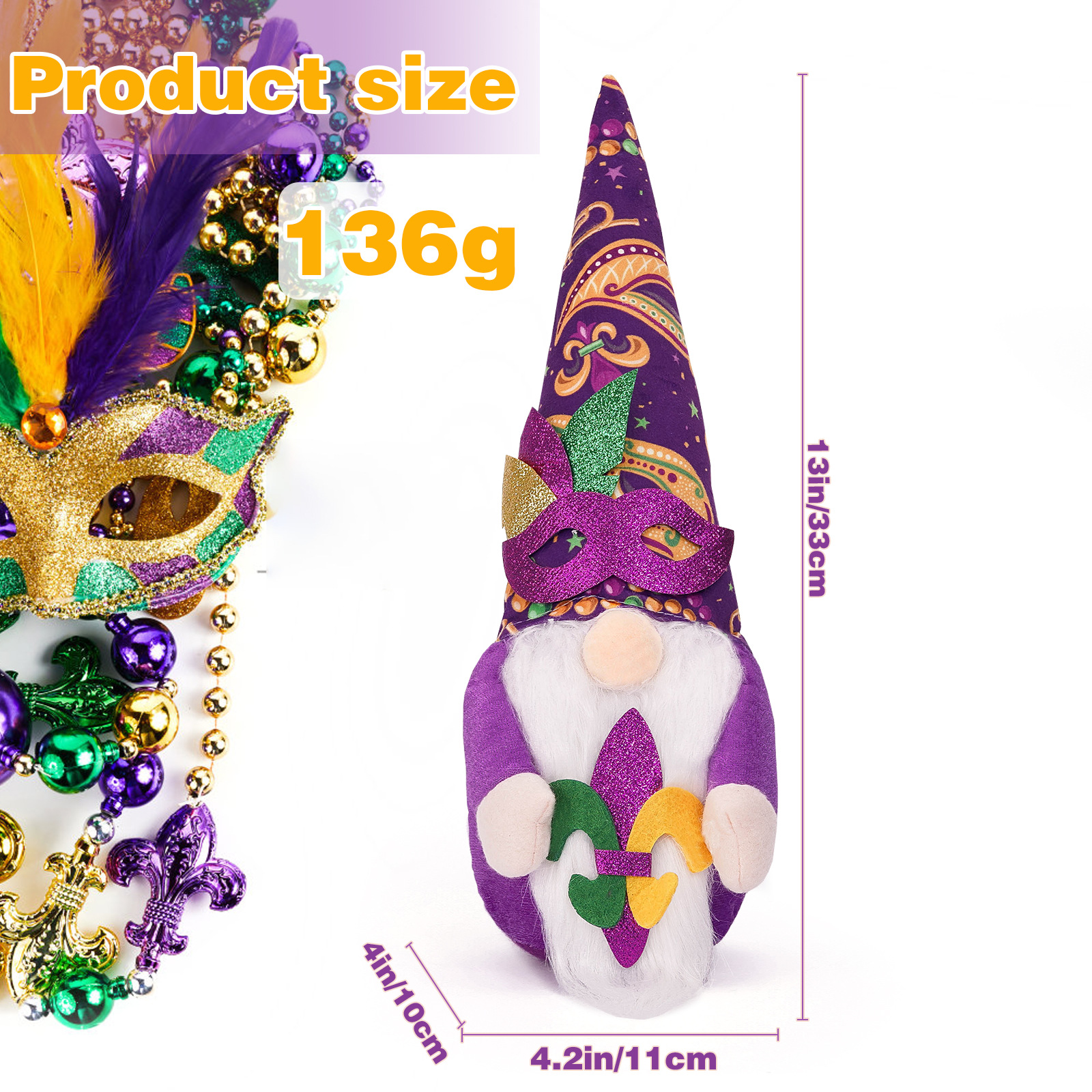 Transfronterizo nuevo Carnaval Brasileño sin rostro muñeca fiesta decoración del festival accesorios de decoración